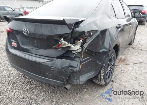 2016 Toyota Corolla Le z USA, uszkodzony, nr VIN 2T1BURHE1GC710381